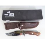 A Winchester bowie knife, 15.