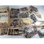 In excess of 600 UK and foreign view postcards covering a good range of places with a few subjects.
