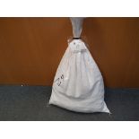 A sealed sack of unsorted costume and other jewellery,