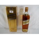 Johnnie Walker Gold Label finest Scotch whisky aged 18 years, 1 litre, 43% vol, level mid-shoulder,