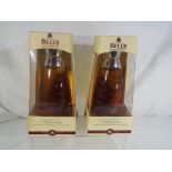 Bell's Old Scotch Whisky - two bottles extra special Bell's 2000 Millennium in original packaging,