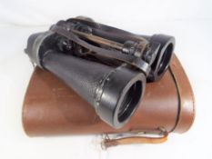 A pair of Barr & Stroud binoculars 7 x cf41, bearing broad arrow/crow's foot No.