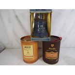 Bell's Old Scotch Whisky - three decanters, 1 x Royal Reserve aged 20 years,