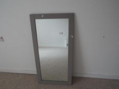 A mirror by Oak Furniture Land, 105 cm x 53 cm,