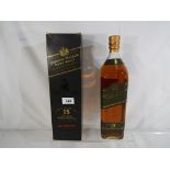 Johnnie Walker Green Label pure malt extra special Highland Scotch whisky aged 15 years, 1 litre,