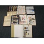 Philately - Four Stanley Gibbons International Stamp albums containing foreign stamps,