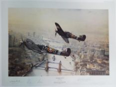 After Robert Taylor - a limited edition print by Robert Taylor entitled Victory Salute No.