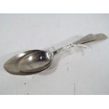 Two army issued spoons inscribed with th