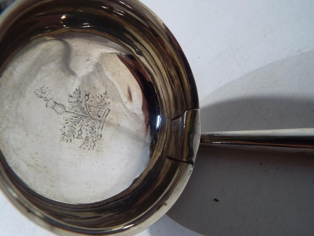 A silver punch ladle with inscribed this - Image 2 of 2