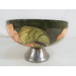 Moorcroft - a Moorcroft hibiscus bowl on