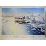 After Robert Taylor - A limited edition print by Robert Taylor entitled 'Midway - The Turning of