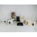 Breweriana - a collection of Black & White Scotch Whisky collectables to include a Brentleigh Ware
