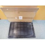 Dog Crate - A foldaway double metal crate/cage,