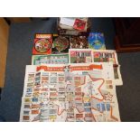 A lot to include a quantity of football related ephemera comprising a large Bobby Moore Gallery of