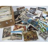 In excess of 700 early - mid period foreign and subject postcards with a few later period.