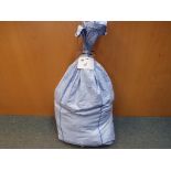 A sealed sack of unsorted costume jewellery ,
