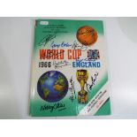 World Cup 1966 - 'World Cup 1966 England' a publication officially approved by the Football