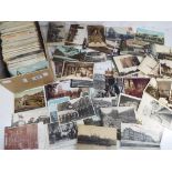 In excess of 600 earlier period postcards to include UK views, real photos,