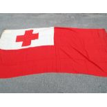 Wembley Stadium - an item of memorabilia from the 'End of an Era' sale 2000 - TONGA Flag measuring