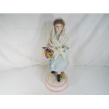 Robinson and Leadbeater - a Robinson and Leadbeater bisque figurine 41 cm (h)