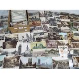 In excess of 600 mainly early period UK and Foreign topographical postcards with some subjects and