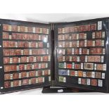 A Tarifold desk stand with 30 A4 wallets containing a quantity of UK and Foreign stamps including