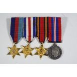 Four miniature World War II (WWII) medals Est £20 - £40