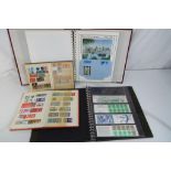 Philately - QEII collection in four albums, mainly mint.