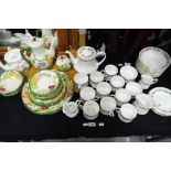 A part service Paragon Belinda pattern comprising 33 pieces to include teapot, bowls, plates,