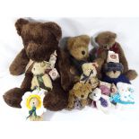 Boyd's Bears - ten bears from the Head Bean Collection,