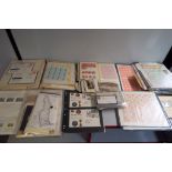 Philately - a box of miscellaneous items and covers to include items of ship mail, Lundy Island,