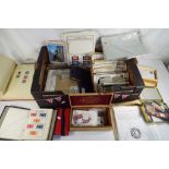 Philately - a quantity of worldwide stamps, covers and ephemera to include UK, Channel Islands,
