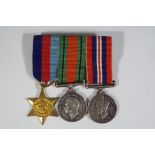 Three miniature World War II (WWII) medals Est £15 - £25