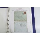 Philately - an album entitled Faults Flaws and Varieties with examples of stamps with printing