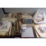 Philately - a quantity of postal history to include First Day Covers,