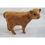 A Beswick Highland calf.