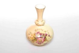 Royal Worcester blush ivory vase