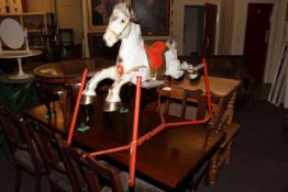 Vintage Mobo Praire King rocking horse