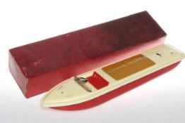 Harold Flory 'Swift' model boat, circa 1950's, in original box,