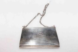 Silver purse