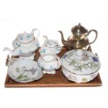 Spode Stafford Flowers tureen and dish,