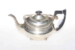 Silver teapot, Chester 1903, 20.