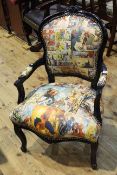 French style nursery fauteuil