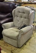 Celebrity rise and fall electric reclining chair