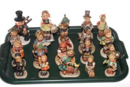 Nineteen Goebel Hummel figurines