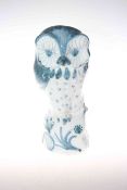 Rye Pottery model of an owl by David Sharp, 28.