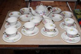 Twenty eight piece Royal Doulton 'Arcadia' tea service