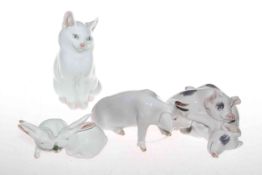 Collection of four Copenhagen animal models