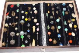 Collection of cape pins,