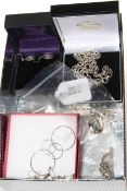 Large collection of silver and other jewellery